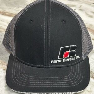 Farm Bureau Black and Gray Cap